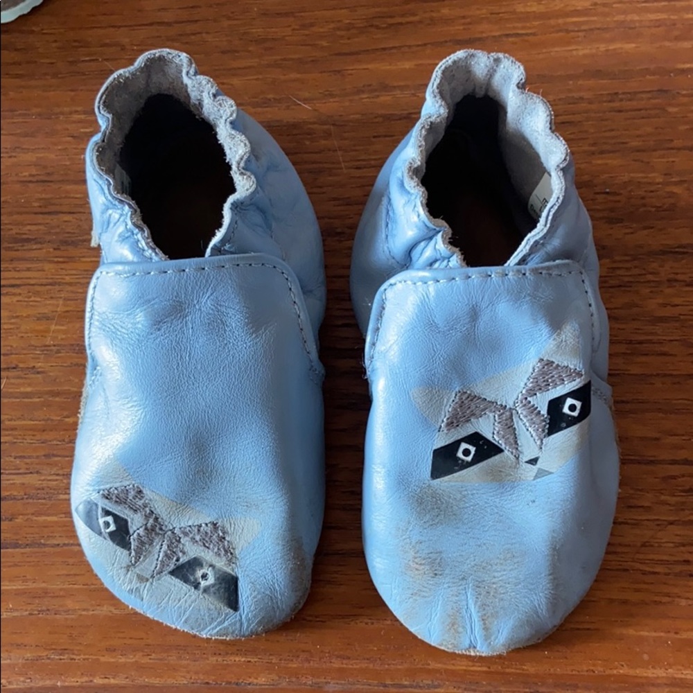 Robeez 6-12 mth Raccoon Shoes